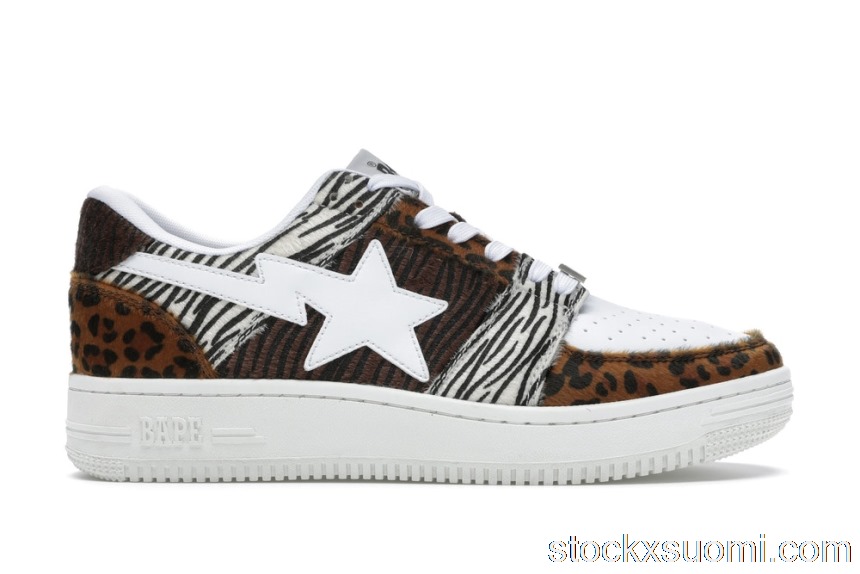 Outlet A Bathing Ape Bape Sta Low Animal Mix