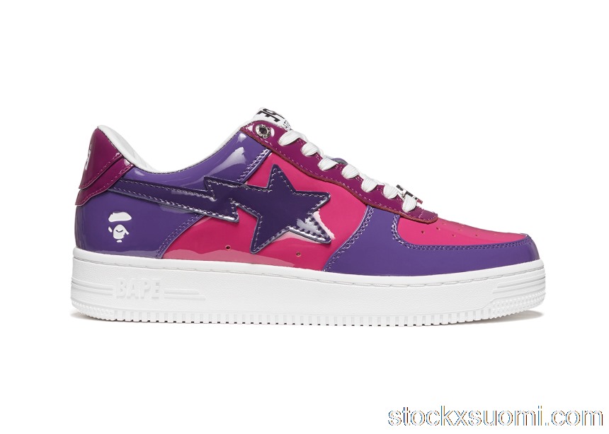 Outlet A Bathing Ape Bape Sta Low Color Camo Combo Purple 001FWH201046_PUR