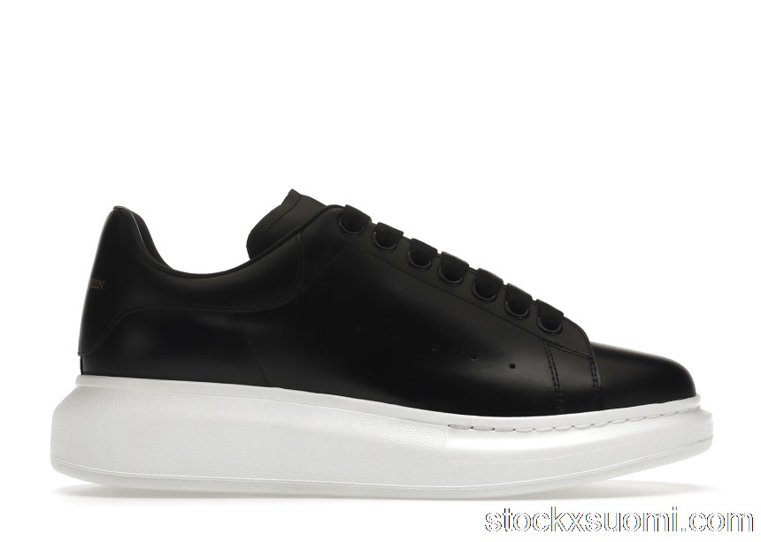Outlet Alexander McQueen Oversized Black White Sole (W) 553770WHGP01000