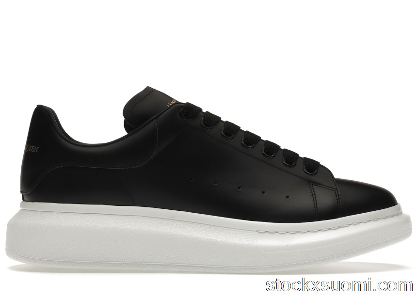 Outlet Alexander McQueen Oversized Black White Sole 553680WHGP51000