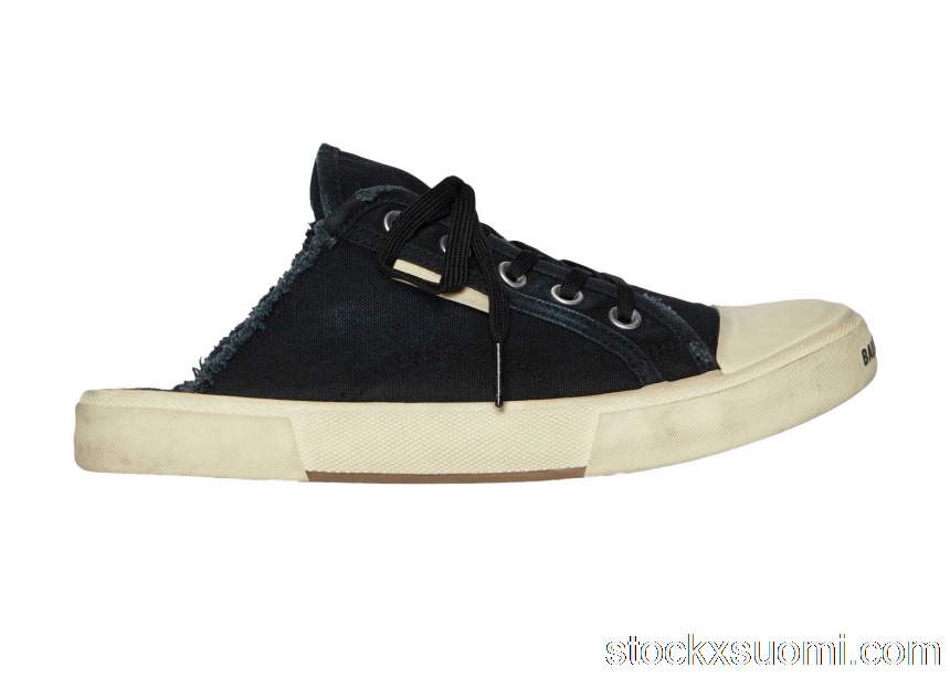 Outlet Balenciaga Paris Mule Black (W) 693952W3RC31090