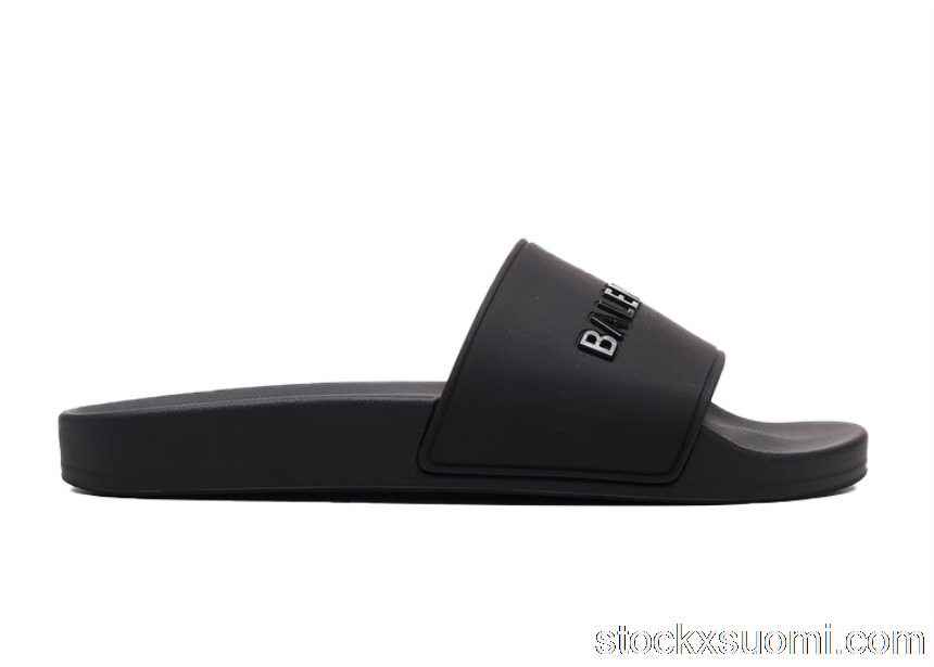 Outlet Balenciaga Pool SIides Black 565826W1S841000