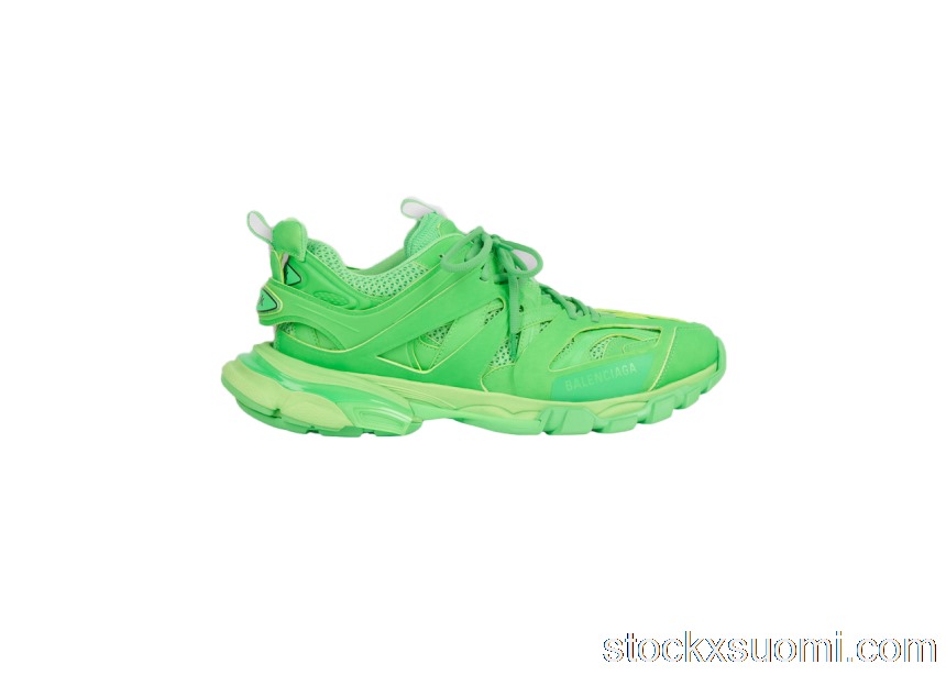Outlet Balenciaga Track Fluo Green 542023W3AB13801