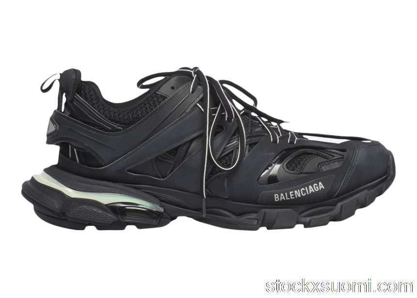 Outlet Balenciaga Track LED Black 555036W2GB11000