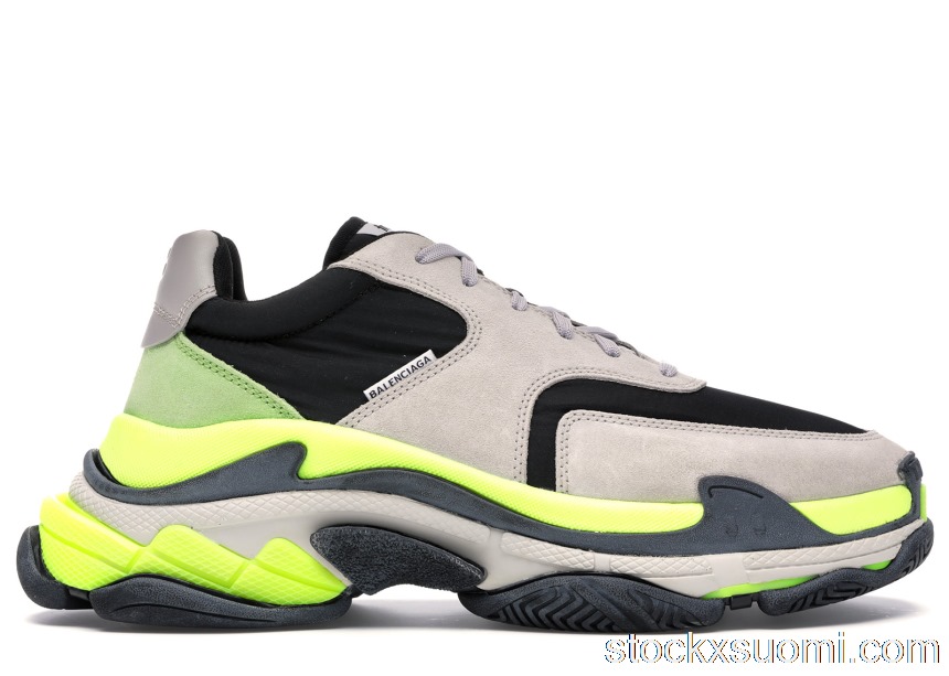 Outlet Balenciaga Triple S Grey Black Volt
