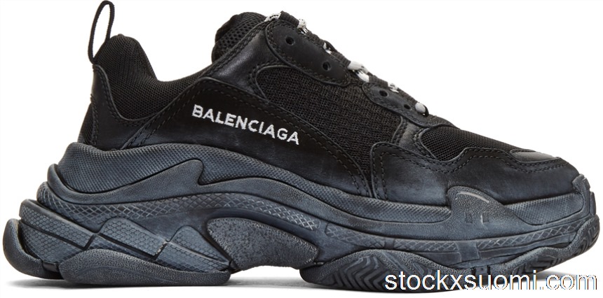 Outlet Balenciaga Triple S Triple Black (W) 172342F128017