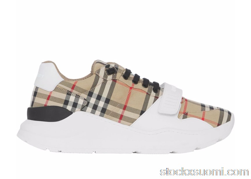 Outlet Burberry Regis Archive Beige White 8048577