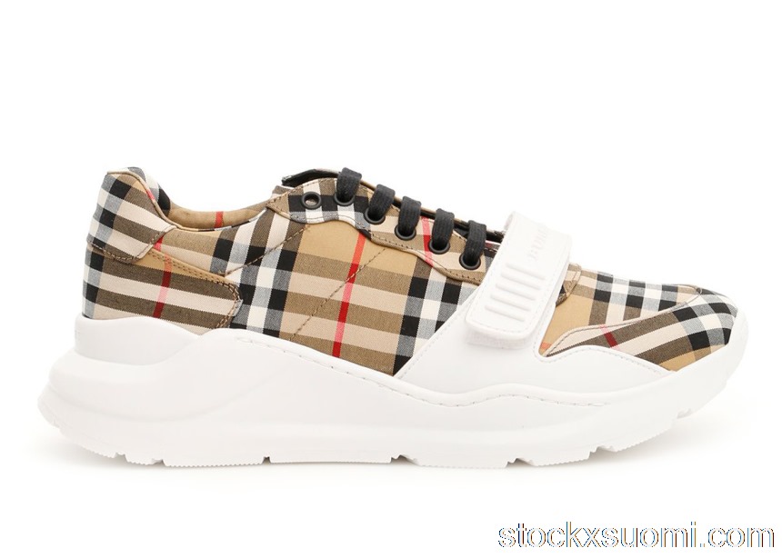 Outlet Burberry Regis Vintage Check White 4078689