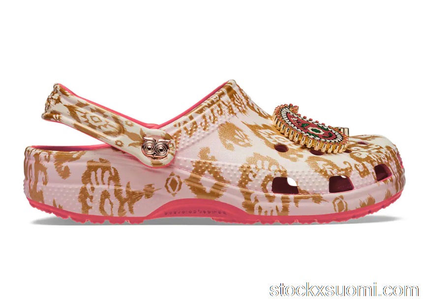 Outlet Crocs Classic Clog Chumbak Ikkat & Paisleys Beige 207986-90h