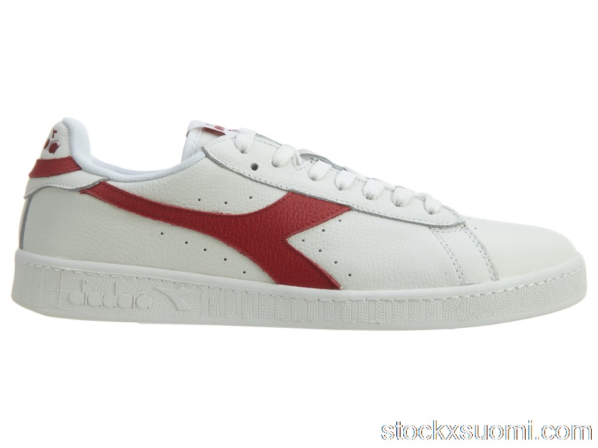 Outlet Diadora Game L Low Waxed White/Chilli Peppers/White 160821-C6313