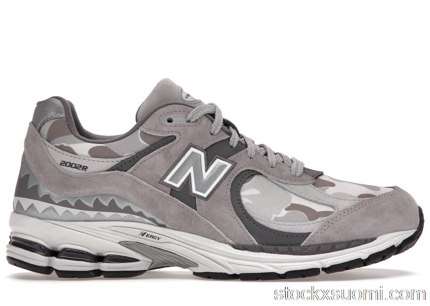 Outlet New Balance 2002R BAPE Grey M2002RBG