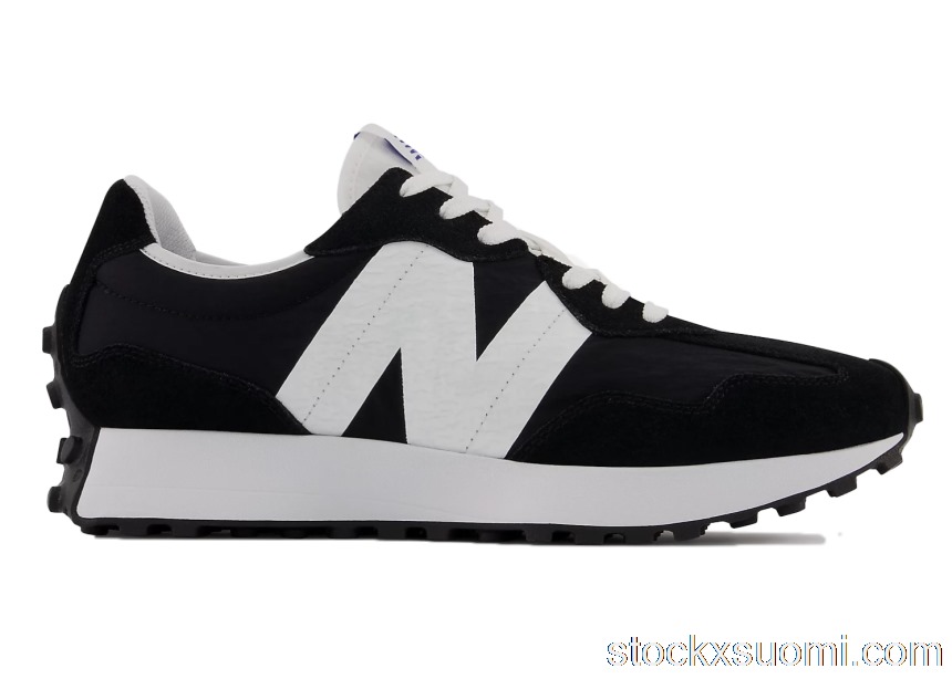 Outlet New Balance 327 Black White N MS327LF1