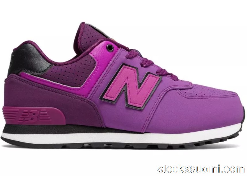Outlet New Balance 574 Purple (GS) KL574YEG