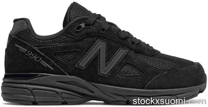Outlet New Balance 990v4 Black (GS) KJ990TBG