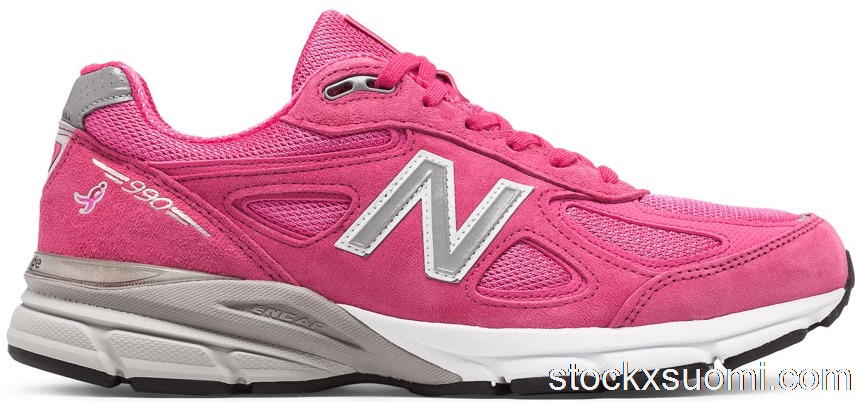 Outlet New Balance 990v4 Pink Ribbon (Komen Pink) M990KM4