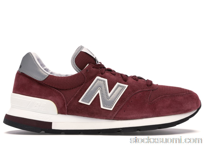 Outlet New Balance 995 Burgundy Silver M995CHBG