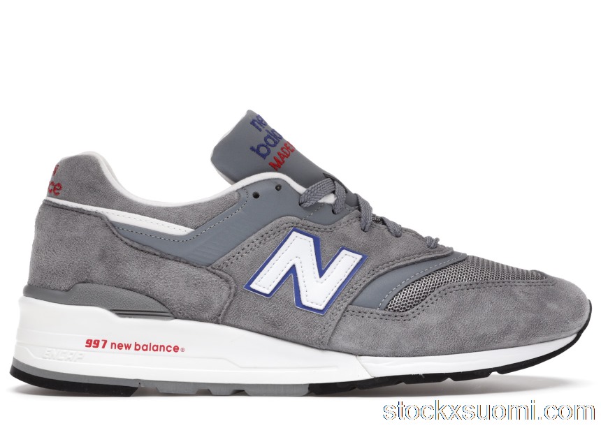 Outlet New Balance 997 Grey Blue Bell M997CNR