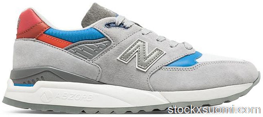 Outlet New Balance 998 Grey Light Blue Red M998CNG