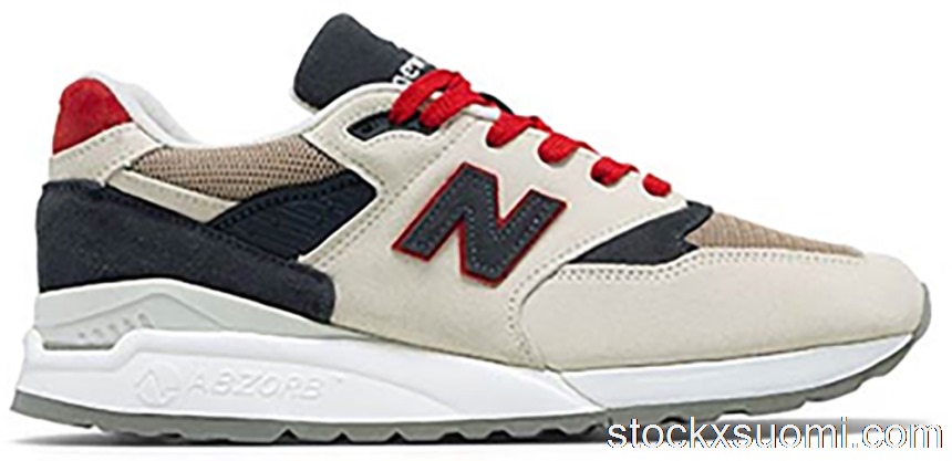 Outlet New Balance 998 Surplus Materials White