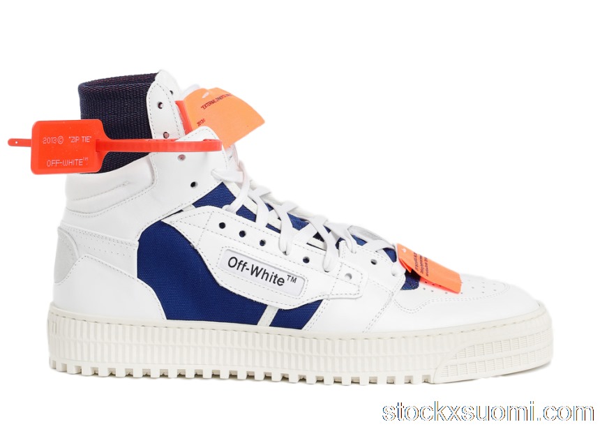 Outlet OFF-WHITE 3.0 Low White Blue OMIA065S188000160130