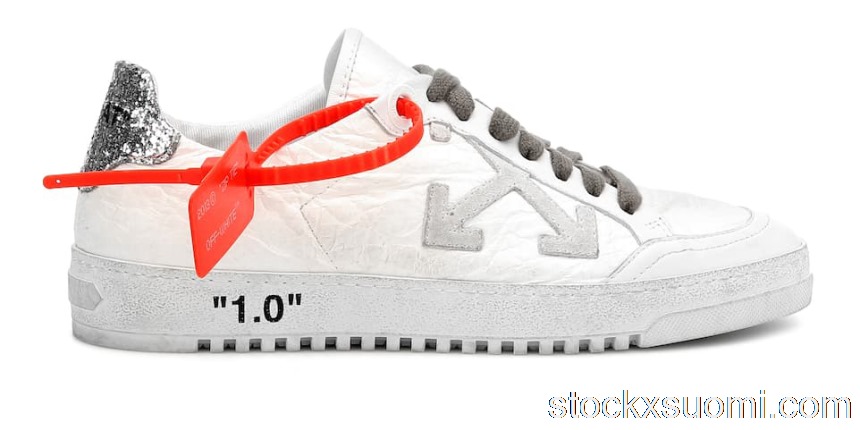 Outlet OFF-WHITE Arrow 2.0 Silver Glitter (W) P00398320