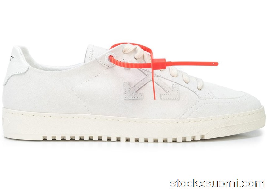 Outlet Off-White 2.0 Low Top White Suede OMIA042S207800380101