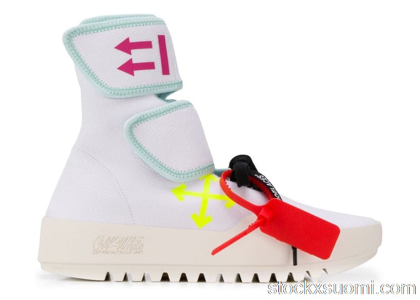 Outlet Off-White Moto Wrap White Neon (W) OWIA132S19B830340288
