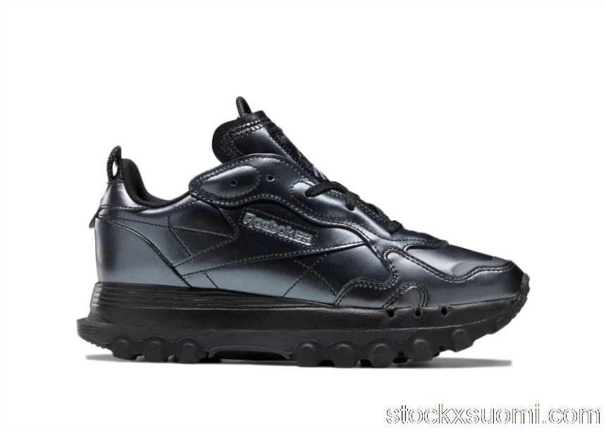 Outlet Reebok Classic Leather Cardi B Dark Silver GW2631