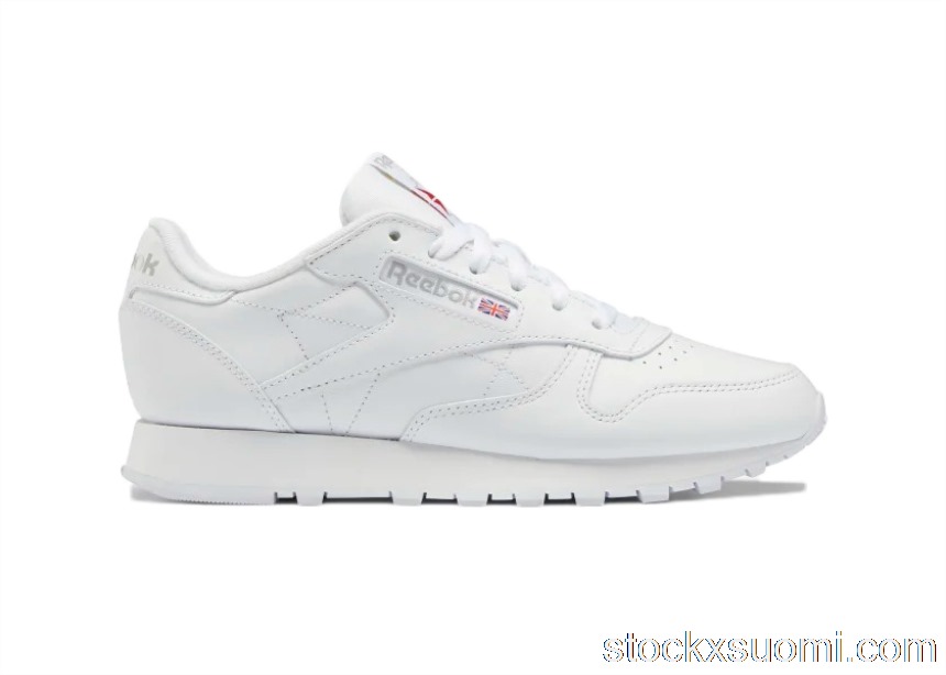 Outlet Reebok Classic Leather Footwear White Pure Grey 3 (W) GY0957