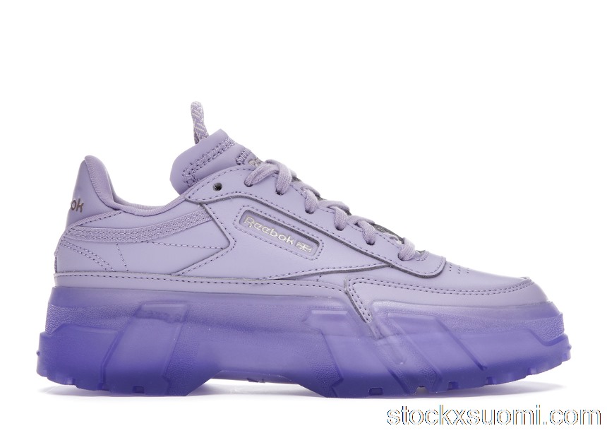 Outlet Reebok Club C Cardi B Crisp Purple (W) GX7632