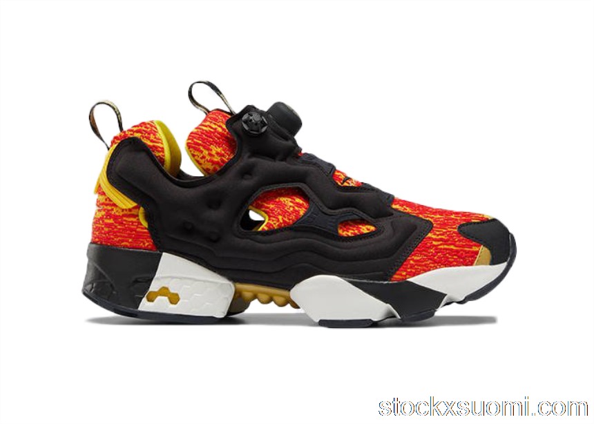 Outlet Reebok Instapump Fury Glitch Pack Black Red FY0990