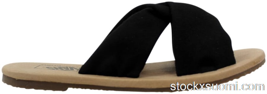 Outlet Vans Alya Slide Suede Black (W) VN0A38HPA6O