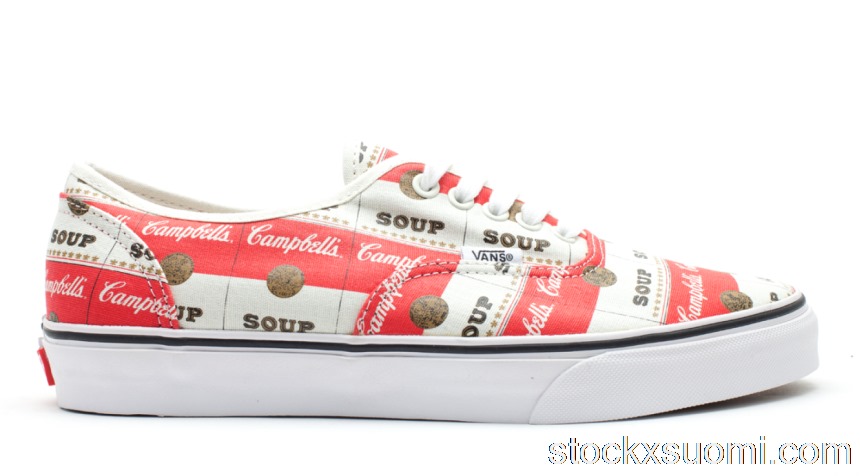 Outlet Vans Authentic Supreme Campbells Soup OQOD6VL