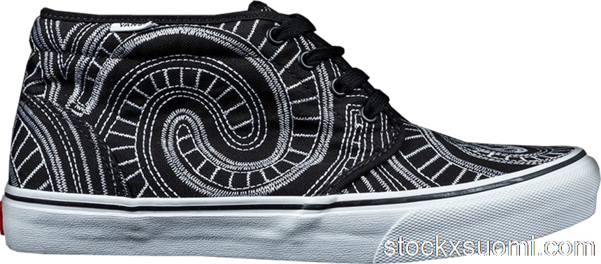 Outlet Vans Chukka Boot Supreme Spiral Black VN0SCVEFU