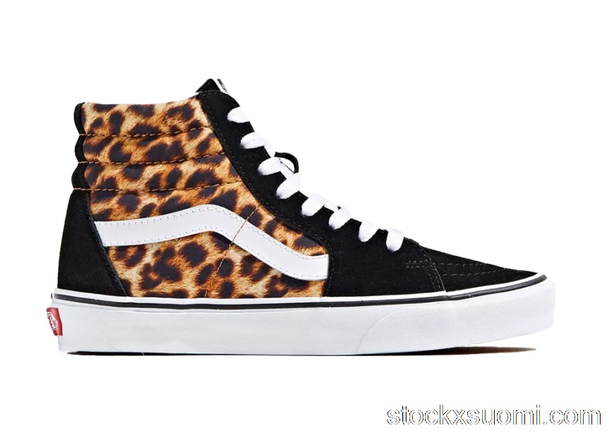 Outlet Vans Sk8-Hi Leopard Black White VN0A4U3C3I6