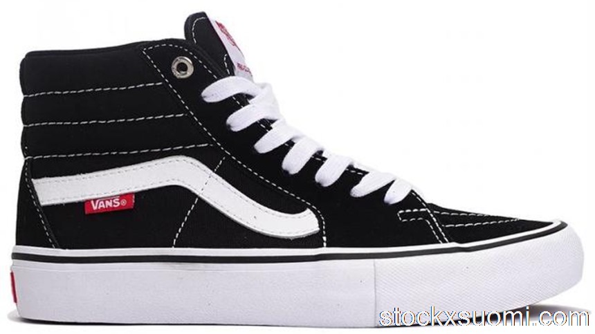 Outlet Vans Sk8-Hi Pro Black White VN000VHGY28