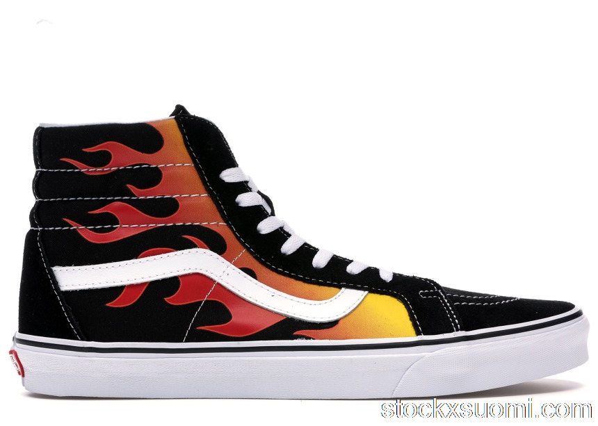 Outlet Vans Sk8-Hi Re-Issue Flames VN0A2XSBPHN