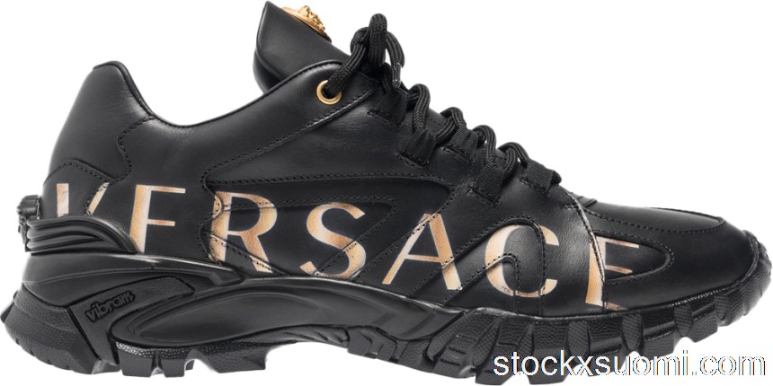 Outlet Versace Amico Trainer Low x Kith Black VSDSU7404-DVG4G-D41O