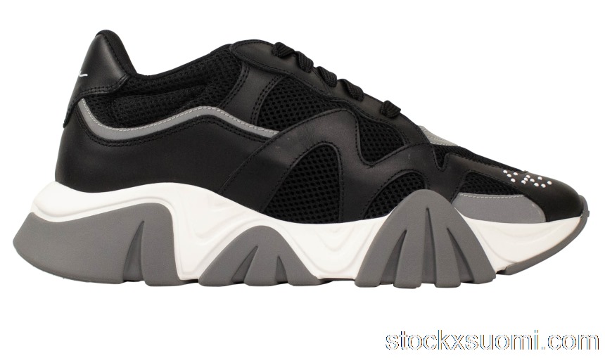 Outlet Versace Squalo Black White DSU7703DVTREG