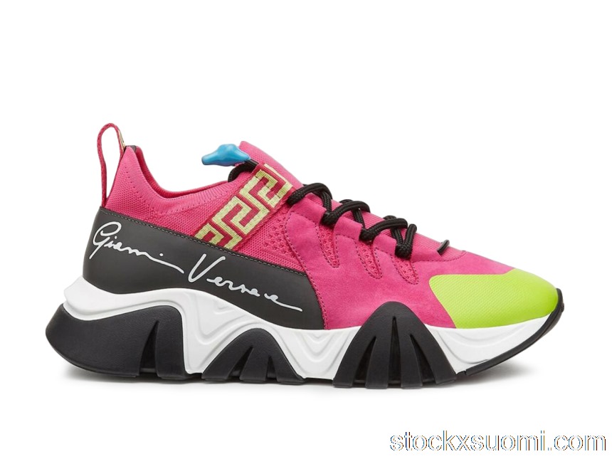 Outlet Versace Squalo Knit Pink Green (W) DST226G-DCL5G_DRAG