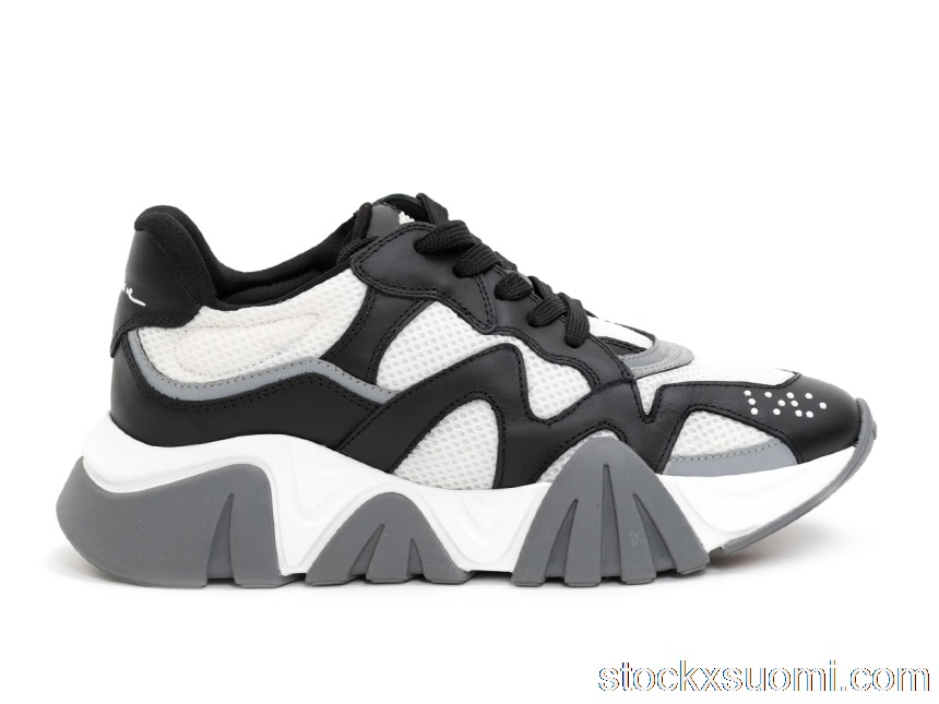 Outlet Versace Squalo White Black Mesh (W) DST113G-D16TV_DBN