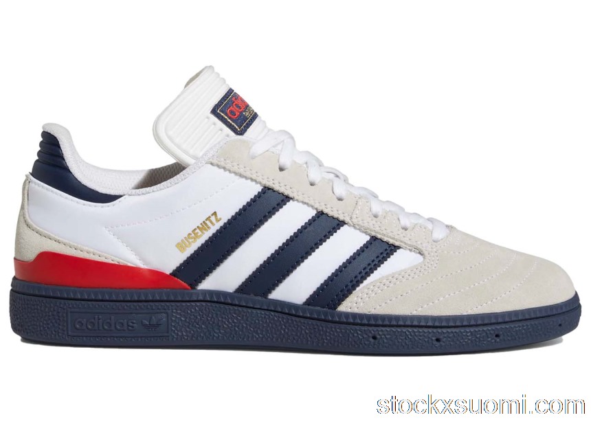 Outlet adidas Busenitz White Shadow Navy Red GY3650