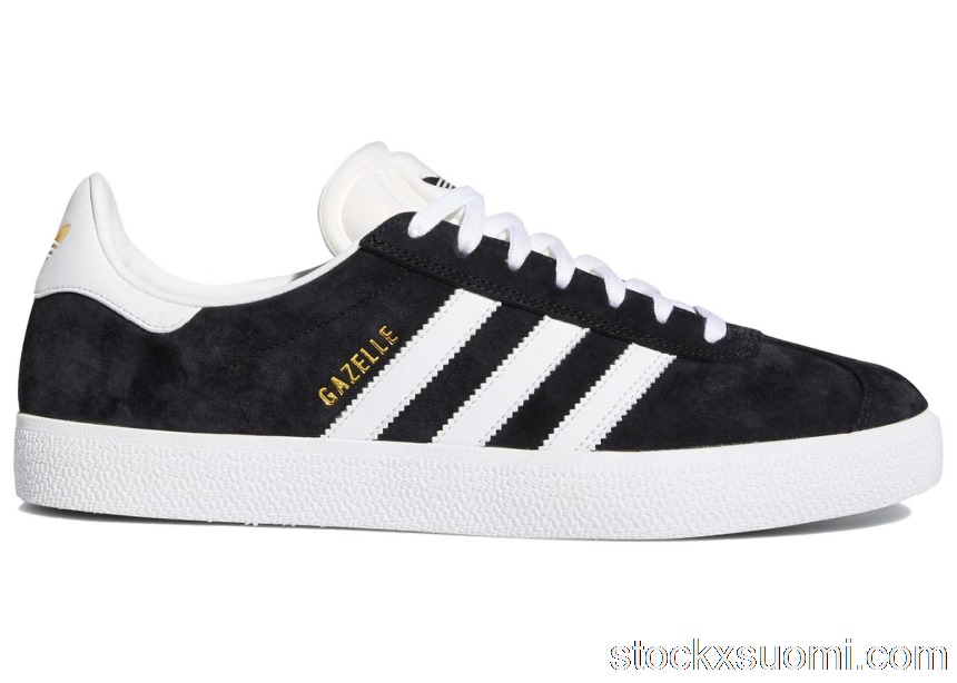 Outlet adidas Gazelle ADV Black White Gold FX6563
