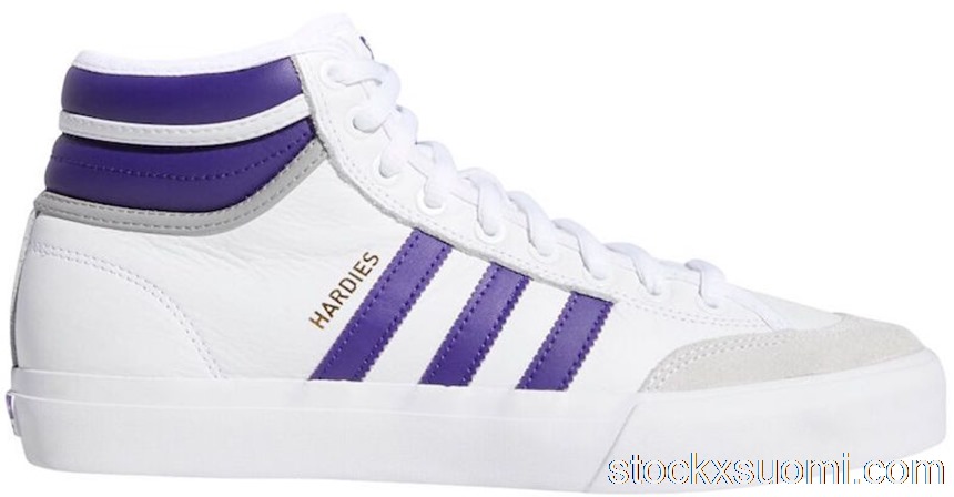 Outlet adidas Matchcourt High RX2 Hardies White Purple F36438