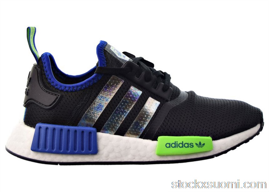 Outlet adidas NMD R1 Black Royal Solar Green (GS) FX6497
