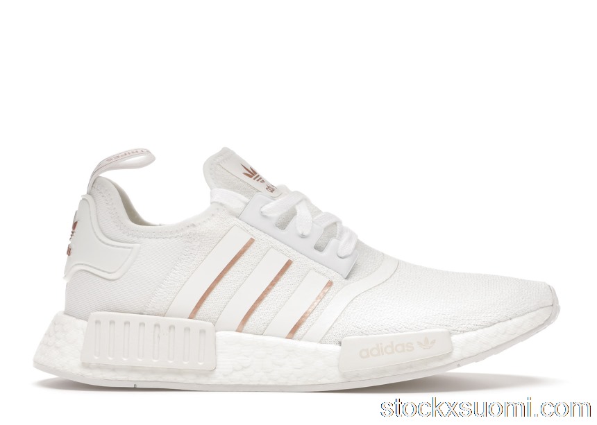 Outlet adidas NMD_R1 Cloud White Rose Gold (W) FW6434