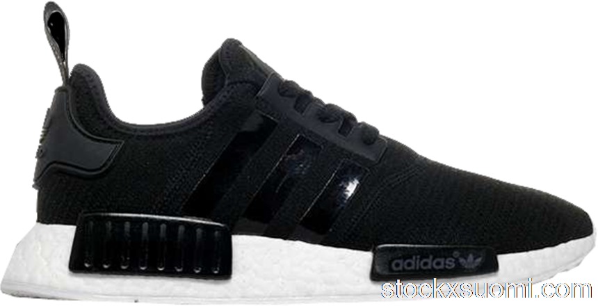 Outlet adidas NMD R1 Core Black White Rose Gold (W) S82269