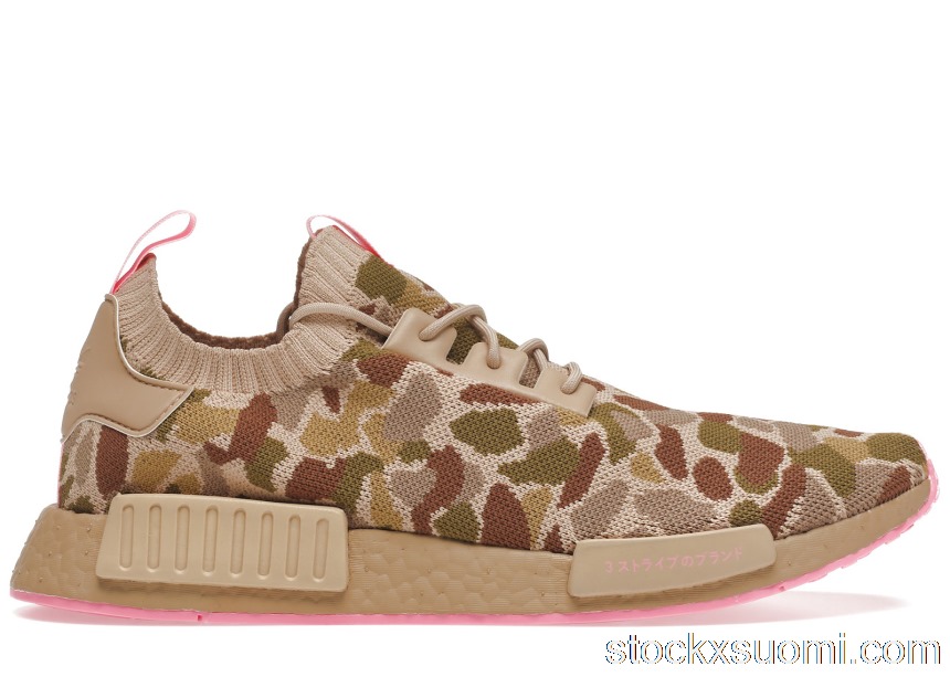 Outlet adidas NMD R1 Primeknit Duck Camo Pink G57940