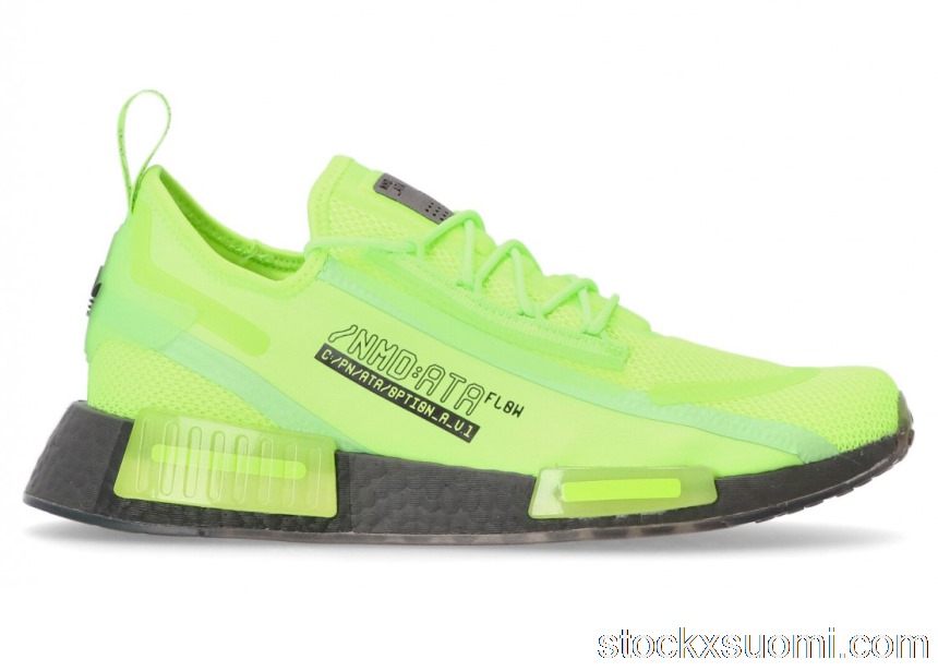 Outlet adidas NMD R1 Spectoo Signal Green Grey GZ9263