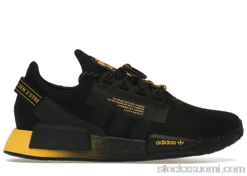 Outlet adidas NMD R1 V2 Black Gradient Yellow GY5354